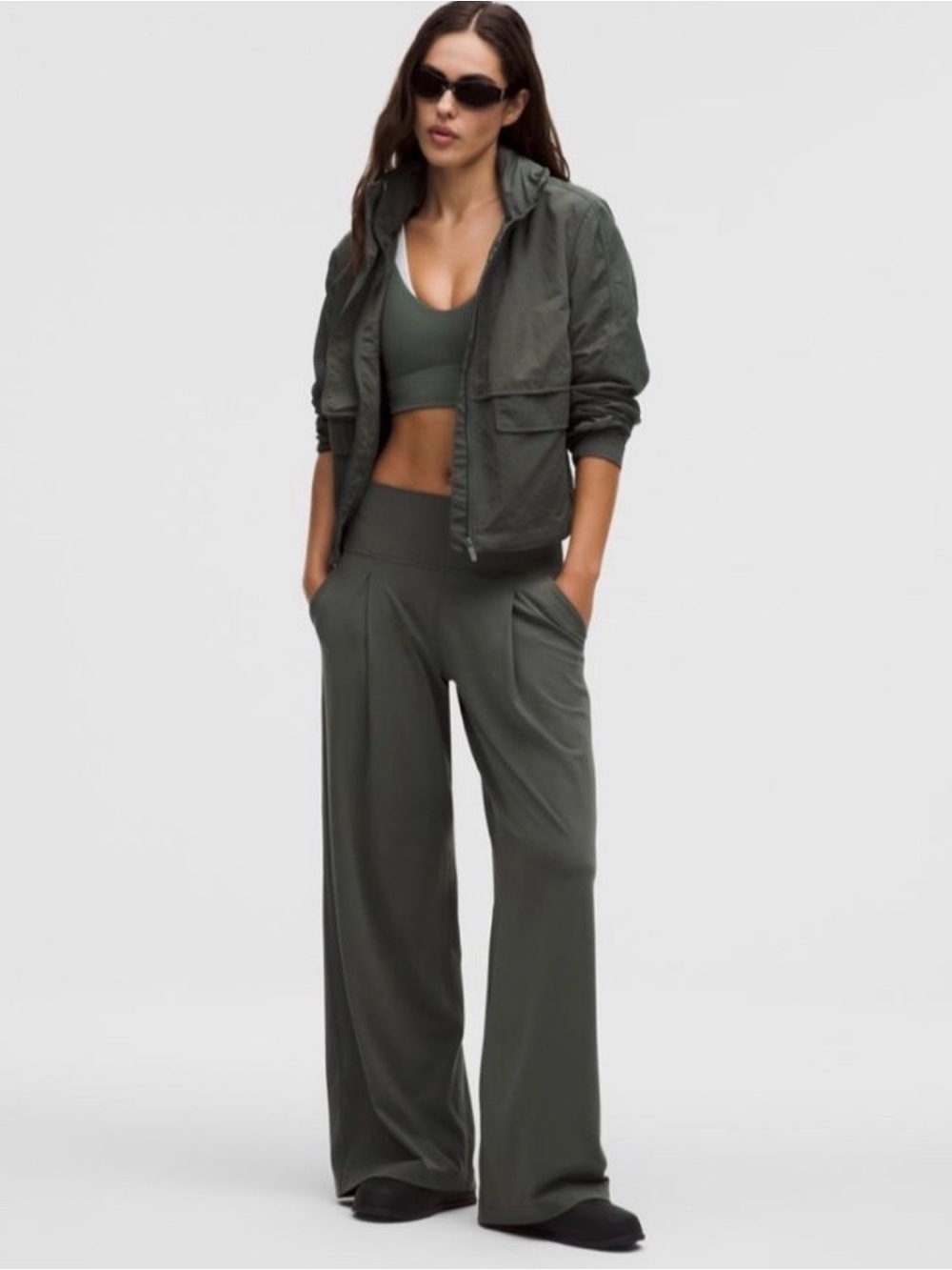 NWT Lululemon Align Palazzo Pant in Palm Deco